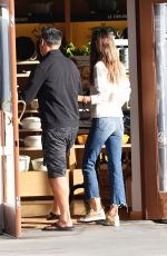 ALESSANDRA AMBROSIO Sshopping for Kitchen Supplies at Williams-Sonoma in Los Angeles 03/03/2021