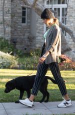 ALESSANDRA AMBRSIO Out with Her Dog in Santa Monica 03/24/2021