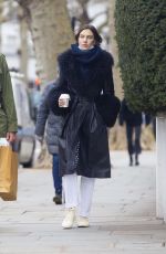 ALEXA CHUNG and Orson Fry Out in London 03/13/2021