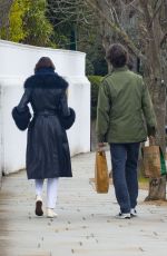 ALEXA CHUNG and Orson Fry Out in London 03/13/2021