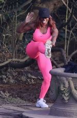 ALEXANDRA BURKE Workout at a Park in London 03/10/2021