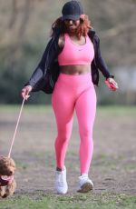 ALEXANDRA BURKE Workout at a Park in London 03/10/2021