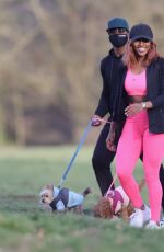ALEXANDRA BURKE Workout at a Park in London 03/10/2021