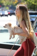ALEXIS REN Arrives at Workout Session in Los Angeles 03/27/2021