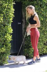 ALEXIS REN Arrives at Workout Session in Los Angeles 03/27/2021