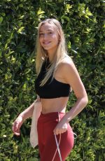 ALEXIS REN Arrives at Workout Session in Los Angeles 03/27/2021