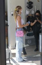 ALEXIS REN at a Salon in Los Angeles 03/16/2021