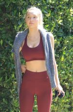 ALEXIS REN Heading to a Gym in Los Angeles 03/21/2021