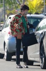ALIA SHAWKAT Arrives at Her Office in Los Angeles 03/13/2021