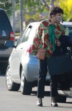 ALIA SHAWKAT Arrives at Her Office in Los Angeles 03/13/2021