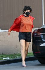 ALIA SHAWKAT at a Gas Station in Los Feliz 03/24/2021