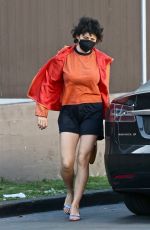 ALIA SHAWKAT at a Gas Station in Los Feliz 03/24/2021