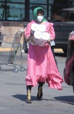 ALIA SHAWKAT Leaves a Pharmacy in Los Angeles 03/08/2021