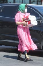 ALIA SHAWKAT Leaves a Pharmacy in Los Angeles 03/08/2021