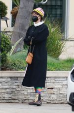 ALIA SHAWKAT Out for Coffee in Los Feliz 03/20/2021
