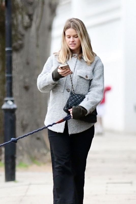 ALICE EVE Out at Notting Hill Park in London 03/18/2021