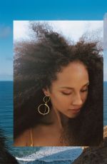 ALICIA KEYS in Allure Magazine, April 2021