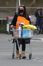 ALISON KING Out Shopping for Groceries in Wilmslow 03/22/2021
