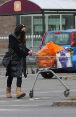 ALISON KING Out Shopping for Groceries in Wilmslow 03/22/2021