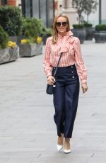 AMANDA HOLDEN at Heart FM Show in London 03/08/2021