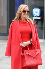 AMANDA HOLDEN at Heart Radio Studios in London 03/01/2021