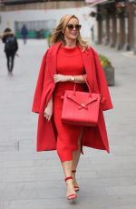 AMANDA HOLDEN at Heart Radio Studios in London 03/01/2021