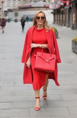 AMANDA HOLDEN at Heart Radio Studios in London 03/01/2021