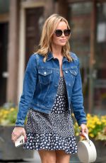 AMANDA HOLDEN Leaves Heart Breakfast Show in London 03/26/2021