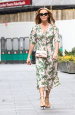 AMANDA HOLDEN Leaves Heart FM Show in London 03/31/2021