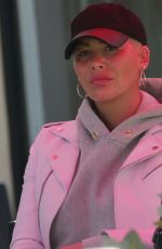 AMBER ROSE and Alexander Edwards Out in West Hollywood 03/17/2021