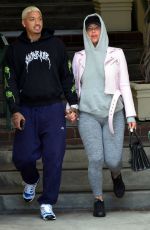AMBER ROSE and Alexander Edwards Out in West Hollywood 03/17/2021
