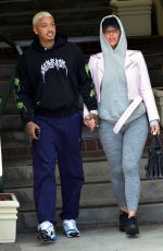 AMBER ROSE and Alexander Edwards Out in West Hollywood 03/17/2021