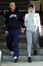 AMBER ROSE and Alexander Edwards Out in West Hollywood 03/17/2021