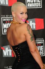 AMBER ROSE at 16th Annual Critics Choice Awards 01/14/2011