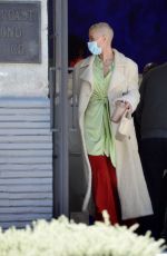 AMBER ROSE Leaves UTA Artist Space in Beverly Hills 03/14/2021