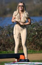 AMBER TURNER on the Set of The Only Way is Essex 03/09/2021
