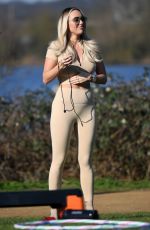AMBER TURNER on the Set of The Only Way is Essex 03/09/2021