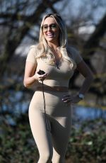 AMBER TURNER on the Set of The Only Way is Essex 03/09/2021