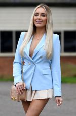 AMBER TURNER on the Set of The Only Way is Essex 03/28/2021