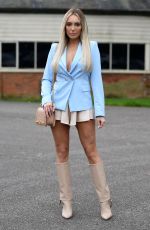 AMBER TURNER on the Set of The Only Way is Essex 03/28/2021