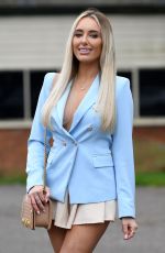 AMBER TURNER on the Set of The Only Way is Essex 03/28/2021