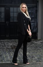 AMBER TURNER on the Set of TOWIE in Brentwood 03/07/2021