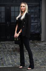 AMBER TURNER on the Set of TOWIE in Brentwood 03/07/2021