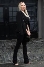 AMBER TURNER on the Set of TOWIE in Brentwood 03/07/2021