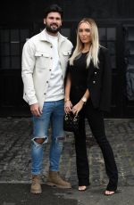 AMBER TURNER on the Set of TOWIE in Brentwood 03/07/2021