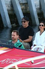 AMELIA HAMLIN and Scott Disick at a Boat in Miami Bay 03/01/2021