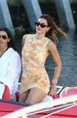 AMELIA HAMLIN and Scott Disick at a Boat in Miami Bay 03/01/2021