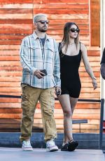 AMELIA HAMLIN and Scott Disick Shopping at Maxfield in West Hollywood 03/22/2021