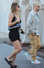 AMELIA HAMLIN and Scott Disick Shopping at Maxfield in West Hollywood 03/22/2021