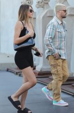 AMELIA HAMLIN and Scott Disick Shopping at Maxfield in West Hollywood 03/22/2021